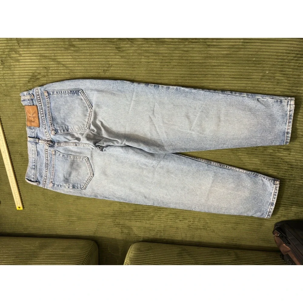 Vintage Calvin Klein Jeans Womens 12 Light Wash‎ HighRise TaperedMade USA AA28